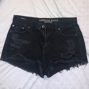 American eagle jean shorts